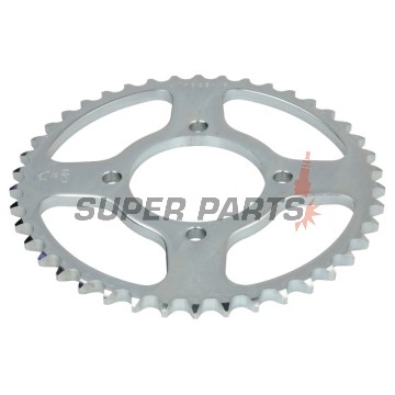 Πίσω γρανάζι -JT- JTR838,42, 42 δόντια, ατσάλινο, Yamaha DT 100 1976-1980, DT 125 1988, RD 125 1974-1976, RS 100 1976-1979, RSX 100 1995, T 105 1997-1998, YB 100 1978-1981, YBA 125 2007-2009, YBR 125 2005-2016