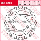 Δίσκος φρένου -TRW- MST301EC, 240mm, Honda CR 125R/250R/500R (1979-2012), Honda CRF 250R/250X/450R/450X (2002-2018)