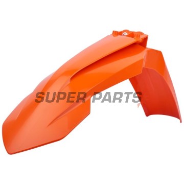 Μπροστινό φτερό Supermoto -POLISPORT- πορτοκαλί, KTM SX 85 2018-2023
