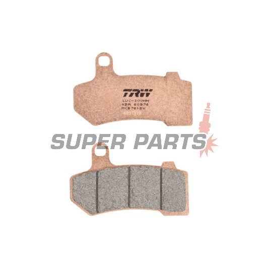 Τακάκια φρένων -TRW- MCB781SV, Harley Davidson FLHR, FLHRC, FLHT, FLHTC, FLHTCU, FLHTCUTG, FLHX, FLHXXX, FLTR, VRSCA, VRSCD, VRSCR 2006-2013