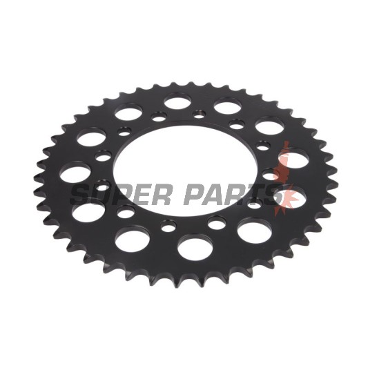 Πίσω γρανάζι -JT- JTR1486,44, 44 δόντια, ατσάλινο, Honda TRX 200 1990-1997, Kawasaki EL 250 1988-1999, 2001-2003, EL 252 2000, EX 250 1986-1987, GPX 400 1987-1988, Yamaha FZ1 1000 2010-2015
