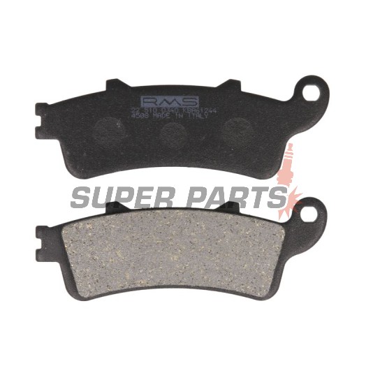 Τακάκια φρένων -RMS- 22 510 0340, Honda FES 125 1998-2006, Honda FES 150/250 1998-2005, Honda FJS 600 2001-2006, Honda Jazz 250 2001-2004