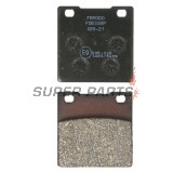 Τακάκια φρένων -FERODO- FDB338P, Kawasaki ZRX/ZX-12R/ZXR/ZZR 400-1200, Suzuki GS/Bandit/GSX/Hayabusa/GSX-R/RF/RG Gamma/SV/TL 250-1300 1983-2010
