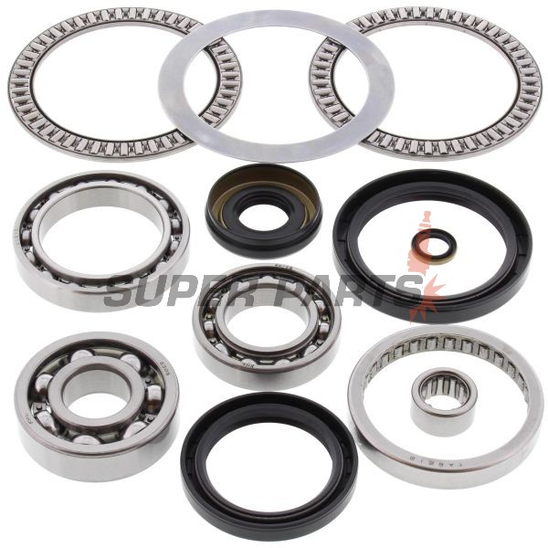 Κιτ επισκευής διαφορικού -ALL BALLS- Kawasaki KVF 360 2003, 2006-2010, 2012-2013, KVF 650 2002-2003, 2005-2013, KVF 700 2004-2006, KVF 750 2005-2014, Suzuki LT-V 700 2004-2006