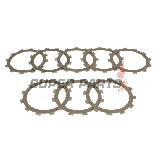Σετ δίσκων συμπλέκτη -FERODO- FCD1213/1, Yamaha FJ/FZ/FZ6 600-750, TDM 850, XJ/XJR 400-900 Diversion/Seca, XTZ 750 Super Tenere, YZF-R6 600 (1980-2010)