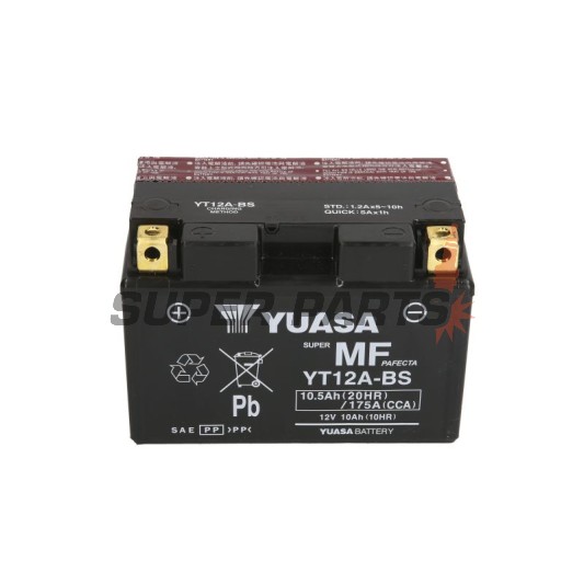 Μπαταρία -YUASA- YT12A-BS, 11Ah 12V