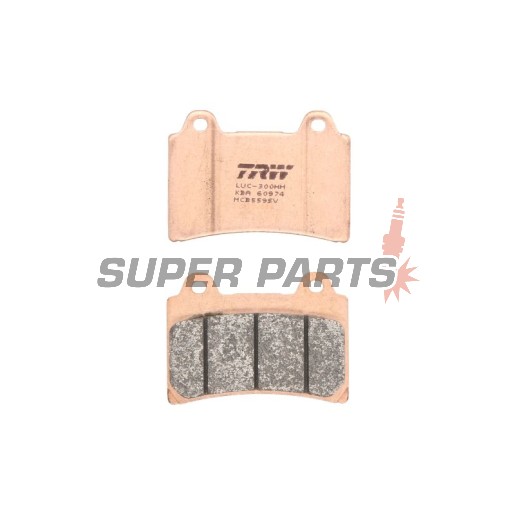 Τακάκια φρένων -TRW- MCB559SV, Yamaha FJ1200, SRX600, TDM850, TDR250, XV Road/Wild Star 1600-1700, XVZ Royal Star/Venture Royale 1300 (1986-2005)