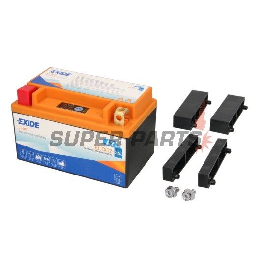Μπαταρία -EXIDE- ELTX12, 42Wh (4Ah), 12V, Lithium-ion