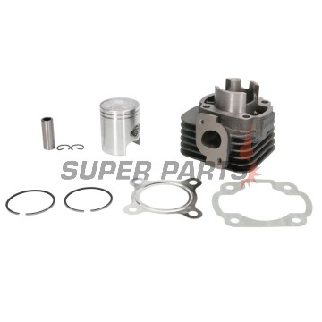 Σετ κυλίνδρου και πιστονιού με κεφαλή -MOTORIX- 50cc (40mm), 12mm πιστονιού βίδα, CPI, Keeway, Generic 2T