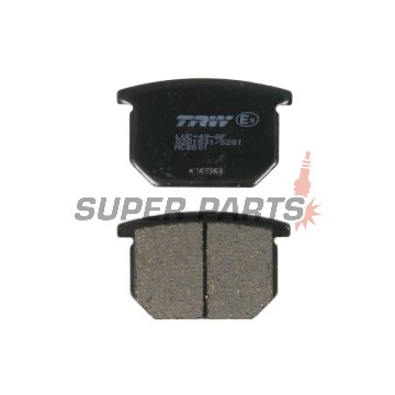 Τακάκια φρένων -TRW- MCB501, Suzuki GR 650X (1985-1989), GS 550/650 Katana/450E (1980-1988), GSX 400S Sport/750S Katana/1100E-EX (1980-1987)