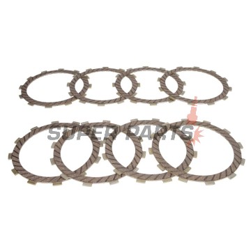 Σετ δίσκων συμπλέκτη -4 RIDE- TCS4435, Kawasaki GPZ/ZXR/ZX-7R/ZX-9R, KLR 650, KX 250, VN Vulcan 750-900, W 650/800, Z 750, Suzuki RM 250 (1976-2017)