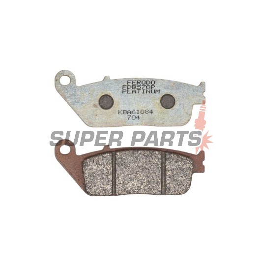 Τακάκια φρένων -FERODO- FDB570P, Honda CB 500F/CBR 500R/Rebel 500, NSS Forza 125/300 2013-2019