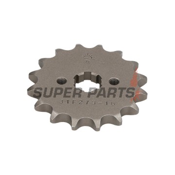 Μπροστινό γρανάζι -JT- JTF273,16, 16 δόντια, Honda C 125 2018-2021, Junak 901 50 2018, Kawasaki D-Tracker 125 2010, KLX 125 2010-2015, Suzuki FL 125 2007-2010