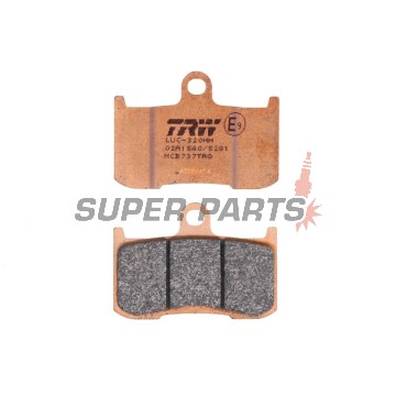 Τακάκια φρένων -TRW- MCB737TRQ, Kawasaki Z/ZR/ZRX - Z800/Z900/Z1000, ZR800, ZRX400 - 400-1000cc, 1998-2018