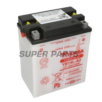 Μπαταρία -YUASA- YB14L-A2, 15Ah 12V