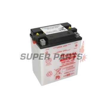 Μπαταρία -YUASA- YB14L-A2, 15Ah 12V