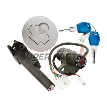 Σετ κλειδαριών με τάπα ρεζερβουάρ -VICMA- Aprilia Pegaso 650, RS 125 1992-1998