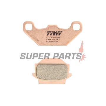 Τακάκια φρένων -TRW- MCB560SI, Kawasaki KEF300 Lakota/Lakota Sport (1995-2003), KFX250/KSF250 Mojave (1987-2004), KXF250 Tecate (1987-1989)