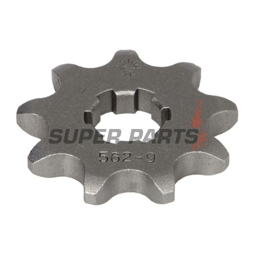 Μπροστινό γρανάζι -JT- JTF562,09, 9 δόντια, Kawasaki KFX 50 2003-2006, Suzuki LT-A 50 2002-2005, ZR 50 1980-1981, Yamaha DT 50 1978-1980, 1989-1994
