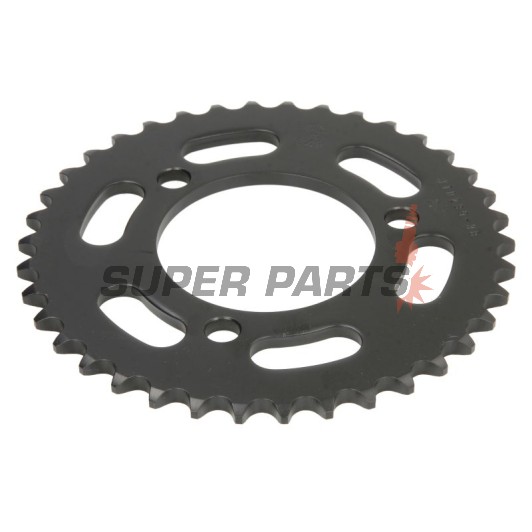 Πίσω γρανάζι -JT- JTR239,38, 38 δόντια, ατσάλινο, Honda MBX 50 1985, 1987, MT 50 1980-1981, MTX 50 1985-1990, NS 50 1990