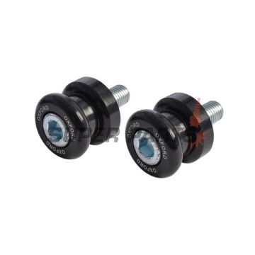 Μανιτάρια για πίσω βάση -OXFORD- Bobbins M10 x1.5, μαύρα, σετ
