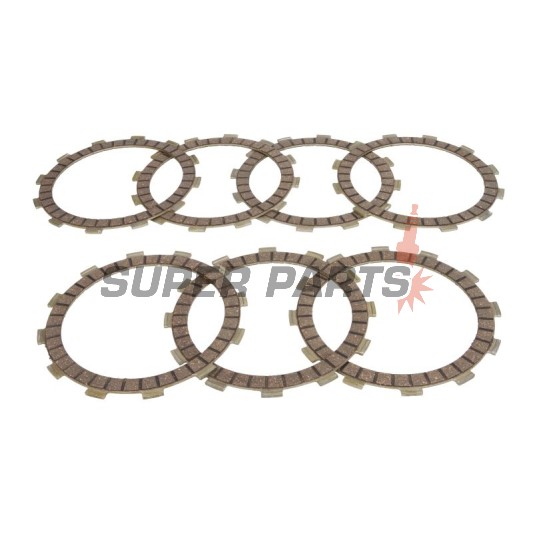 Σετ δίσκων συμπλέκτη -4 RIDE- TCS1170, Honda CR250R/500R, FMX650, FX650 Vigor, NX500/650 Dominator, SLR650, XL600R Paris Dakar, XR500R/600R/650L, Montesa 315R