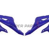 Μπροστινά πλαϊνά πλαστικά -POLISPORT- μπλε, YAMAHA YZ 125/250 2022-2023