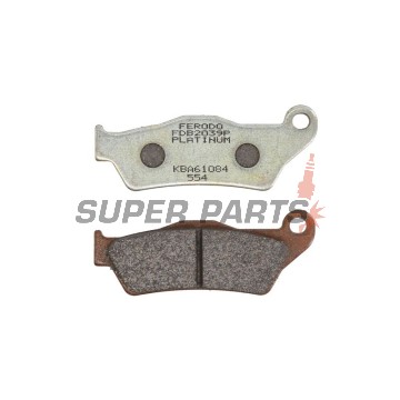 Τακάκια φρένων -FERODO- FDB2039P, BMW K 1200/1300, R 850/1100/1150/1200 GS/RT/R/RS/C/S, Moto Guzzi California 1000 1994-2015