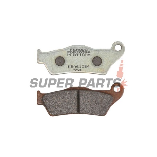 Τακάκια φρένων -FERODO- FDB2039P, BMW K 1200/1300, R 850/1100/1150/1200 GS/RT/R/RS/C/S, Moto Guzzi California 1000 1994-2015