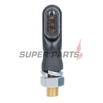 Σετ φλας -OXFORD- ATOM Mini, 3 LED, μαύρα