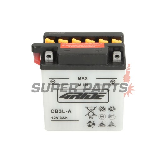 Μπαταρία -4 RIDE- CB3L-A 4RIDE, 3Ah 12V