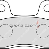 Τακάκια φρένων -FERODO- FDB312P, Honda CH Spacy/MBX 50-125, Hyosung GT/GV Aquila/Karion/XRX 125-650, Kymco Pulsar 125, Peugeot Django/Speedfight IV 50-125 1985-2015