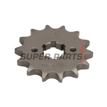 Μπροστινό γρανάζι -JT- JTF548,14, 14 δόντια, Yamaha SR 125 1982-1997, TT-R 125 2000-2020, XT 125 2008-2011, YBR 125 2007-2016, YFM 125 2011-2013