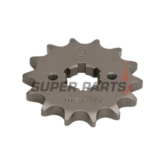 Μπροστινό γρανάζι -JT- JTF548,14, 14 δόντια, Yamaha SR 125 1982-1997, TT-R 125 2000-2020, XT 125 2008-2011, YBR 125 2007-2016, YFM 125 2011-2013