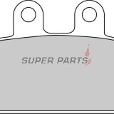 Τακάκια φρένων -FERODO- FDB438P, Aprilia Atlantic/Scarabeo/Sportcity 125-500, Leonardo 250-300, Tuareg 125-600, Cagiva Blues/Mito/Roadster 50-200, Gilera Dakota/ER/XRT 125-600, Honda NSR/CRM/XL 125, Malaguti Spider Max 500, Peugeot Speedake 50, Sachs Road