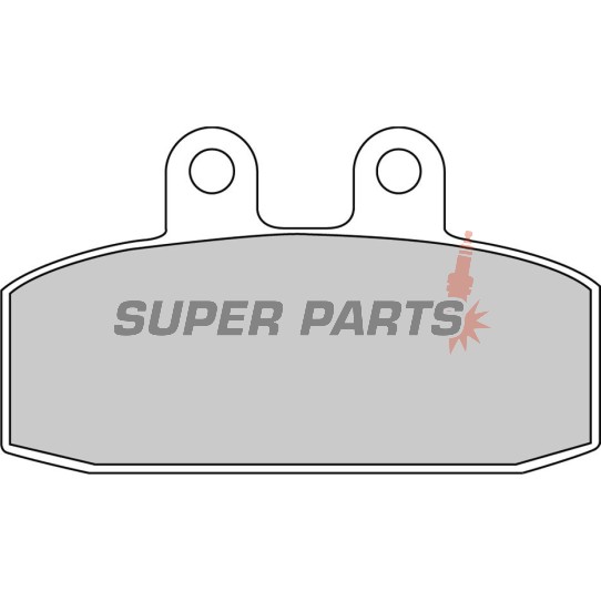 Τακάκια φρένων -FERODO- FDB438P, Aprilia Atlantic/Scarabeo/Sportcity 125-500, Leonardo 250-300, Tuareg 125-600, Cagiva Blues/Mito/Roadster 50-200, Gilera Dakota/ER/XRT 125-600, Honda NSR/CRM/XL 125, Malaguti Spider Max 500, Peugeot Speedake 50, Sachs Road