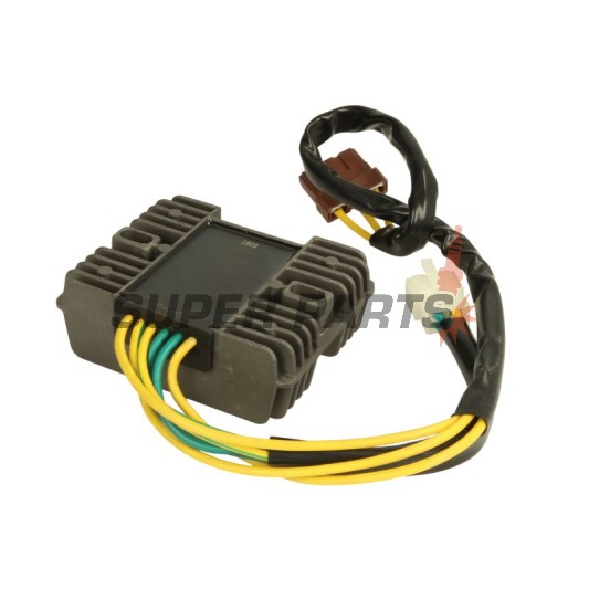 Ανορθωτής/ρυθμιστής φόρτισης -MOTORIX- Piaggio Quasar, Master 250-500cc 4+3 pin, 246030192