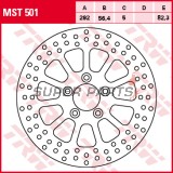 Δίσκος φρένου -TRW- MST501, 292mm, Harley-Davidson Touring/Softail/Dyna/Sportster - Road King, Electra Glide, Fat Boy, Heritage, Night Train, Super Glide, XL 883/1200 (1999-2017)