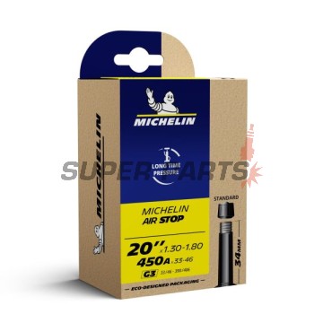 Σαμπρέλα ποδηλάτου -MICHELIN- 450X33/46A ; 20X1.30-1.80