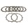 Σετ δίσκων συμπλέκτη -TRW- MCC438-8, Yamaha FJ 1100/1200/1200A ABS (1984-1997), XJR 1200/1200SP (1994-1998), XJR 1300/1300SP/Racer (1999-2016)