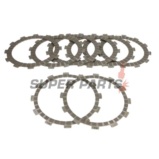 Σετ δίσκων συμπλέκτη -TRW- MCC438-8, Yamaha FJ 1100/1200/1200A ABS (1984-1997), XJR 1200/1200SP (1994-1998), XJR 1300/1300SP/Racer (1999-2016)