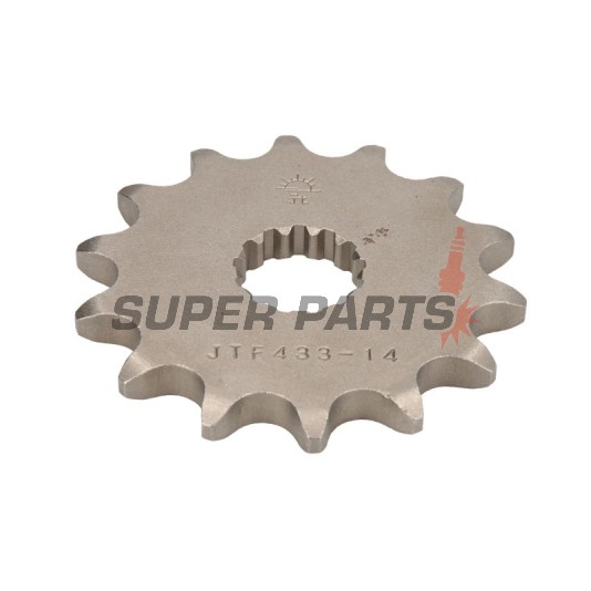 Μπροστινό γρανάζι -JT- JTF433,14, 14 δόντια, Suzuki GSF 400 1990-1995, GSX 400 1986-1992, TS 250 1975-1978, 1980-1981