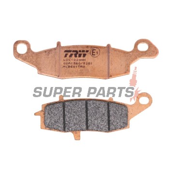 Τακάκια φρένων -TRW- MCB681TRQ, Kawasaki ER-6F/ER-6N, Versys 650, VN/Vulcan, W650/W800, Z750/ZR-7; Suzuki V-Strom, SV650, GS500, Bandit, Intruder/VanVan (1995-2020)