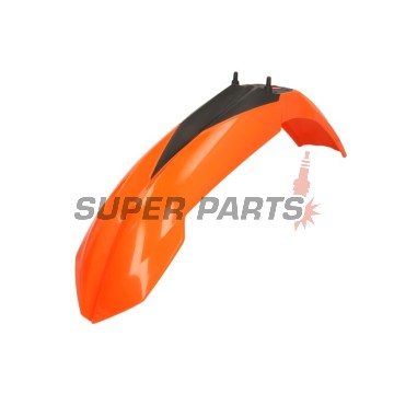 Μπροστινό φτερό Supermoto -POLISPORT- πορτοκαλί, KTM SX 85 2013-2017