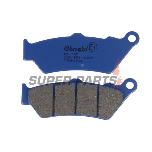 Τακάκια φρένων -BREMBO- 07BB0306, Aprilia 650-1000/BMW F650-800/R1250/Honda CB500-CRF450/KTM 690-990/Moto Guzzi 1100-1200/Ducati 1000/Yamaha 125-660/Moto Morini 1200 (1995-2022)