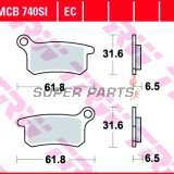 Τακάκια φρένων -TRW- MCB740SI, Husqvarna CR 65 (2012), TC 65 (2017), KTM SX/SXS 65-85cc (2003-2018)