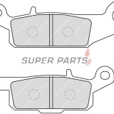 Τακάκια φρένων -FERODO- FDB2231SG, Yamaha YFM Raptor 250/250R, Grizzly 550/700/700F Auto 4x4 EPS (2006-2018)