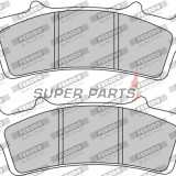 Τακάκια φρένων -FERODO- FDB2105EF, Aprilia Atlantic/Scarabeo/Sportcity (125-500, 2003-2015); Kymco People 125i GT; Malaguti Madison 250/400; Peugeot Elyseo 125; Piaggio Beverly 350