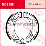 Σιαγόνες φρένων -TRW- MCS825, 95x20mm, Honda CR50/60/80R, CRF70F/100R, CRM75, QR50, XR70/XR100R, Dio, Wallaroo, Vision (1982-2010), Kymco CX50, DJ50, DJW/DJX/DJY50, ZX50 Fever (1991-2007), HSC HSC01, SR50, ZR50, ZX50 (1992)