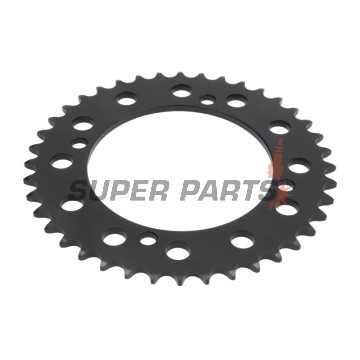 Πίσω γρανάζι -JT- JTR857,40, 40 δόντια, ατσάλινο, MZ/MUZ Baghira 660 1998-2003, Mastiff 660 1997-2003, Yamaha XT 400 1983-1984, XT 550 1982-1983, XT 600 1984-2003, XTZ 660 1991-1999, XV 125 1997-2001, XV 250 1988-2020